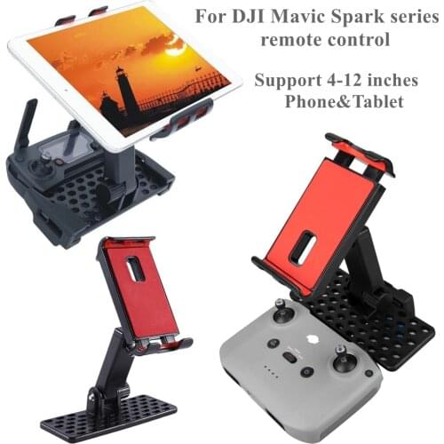 Phone Tablet Monitor Extension Bracket Transmitter Mount Clip for DJI Mavic Mini Air 2 Pro Zoom Remote Controller Holder for Pad