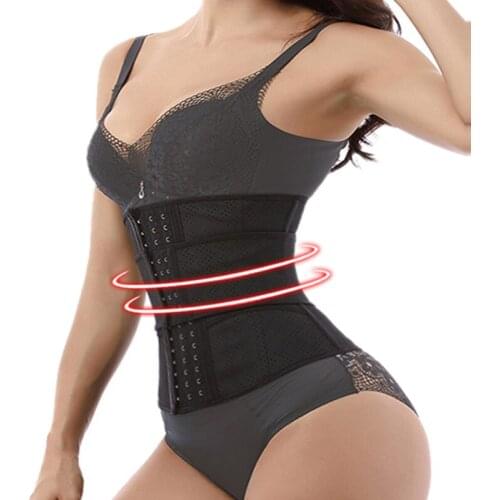 Latex Slimming Slender Waist Cinchers Sheaths Shapewear Women Corsets Sports Abdomen Belt Reinforced Stretch Shaping Fitness