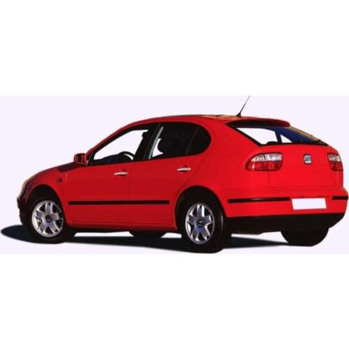 Seat Leon MK3 5F Chrome Door Handle 2009 2010 2011 2012 2013 2014 2015 2016 2017 2018 2019 2020 Stainless Steel 4 Door Auto Car