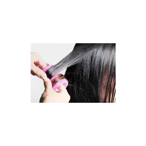 Hair Curls Do Not Hurt Hair Wrapped Bangs Home Buckle Large Wave Magic Self-adhesive Curler Plastic Hair Curlers Sale