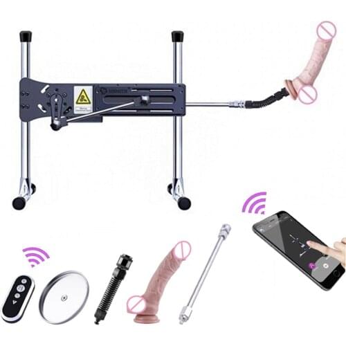 HISMITH Kliclok Sex Machine with App Remote Control Super Quiet Hismith Sex Machine Gear Power 120W Sex Machines for Adults