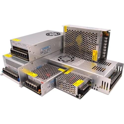 LED Power Supply 5V 12V Switching Power Supply 24V Transformer 220V to 12V 2A 5A 10A 15A 20A 30A AC Adapter SMPS Driver For LED