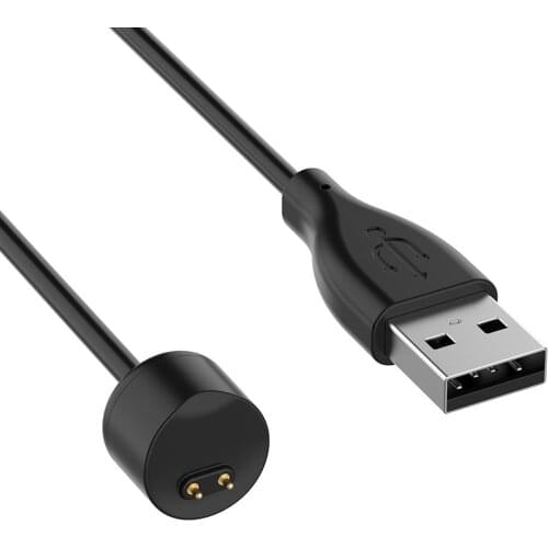 50CM USB Charger Cable For MI Band 5 / 6 Portable Power Magnetic Charging Cable For Xiaomi Band 5 / 6 Smart Watch Accessories