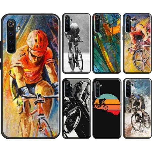 Bike Cycling Case For OPPO Realme 8 Pro 6 7 Q3 Pro GT Neo C21 C11 C3 Cover For OnePlus 8T 8 9 Pro Nord