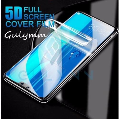 5D Full Cover Screen Protector Soft Film For Huawei P30 40 Lite Pro Hydrogel Film For Huawei Y6 Y7 Y5 Y9 2018 2019 Prime Y62019