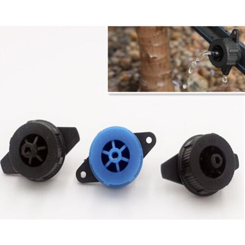 100pcs/pack 4l/h 8l/h Pressure Compensating Drip Irrigation Emitter Turbo Style On Line Dripper Garden Watering N116