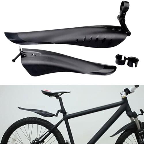 2Pcs Bicycle Mountain Bike MTB Cycling Front Rear Fenders Splash Guard Mudguard