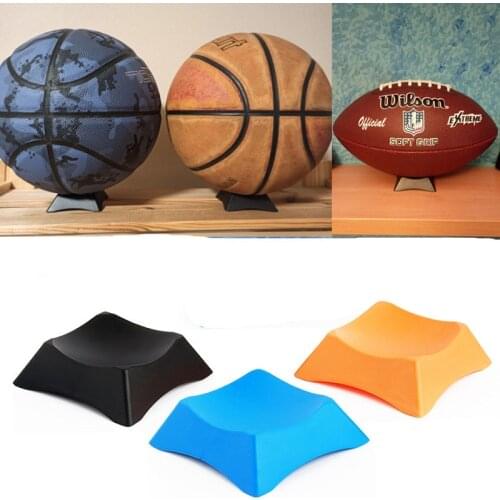 3pcs Ball Toy Stand Display Holder Rack Support Base For Soccer Volleyball Basketball Football Rugby Crystal Labyrinth maze ball