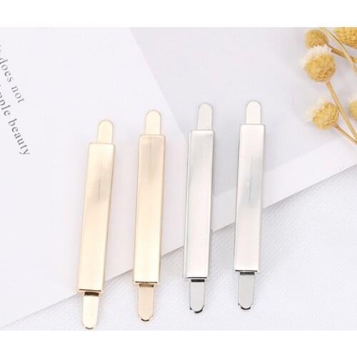 20 Pieces 35*6.1MM Hardware Luggage Accessories Leather Alloy Strips Blank Trademarks Apparel Bags Hardware Tags Metal Labels