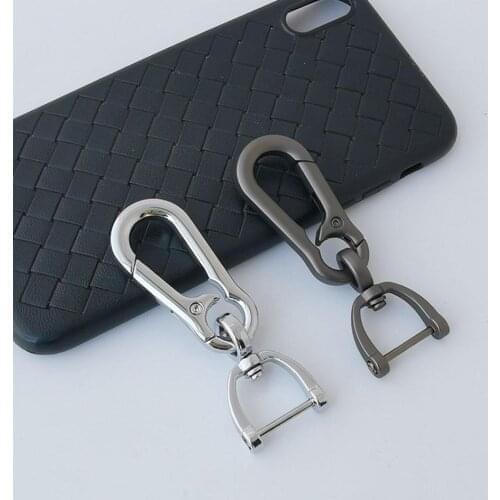 Car Metal Key Ring Holder Fashion Remote Car Keychain Multi-function Keyring