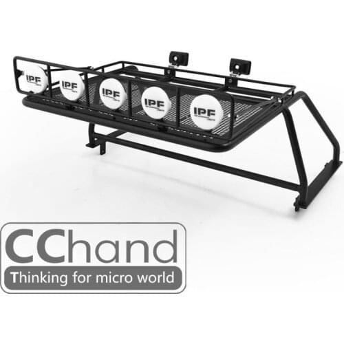 1/10 Chevrolet Blazer Roof rack black color with light