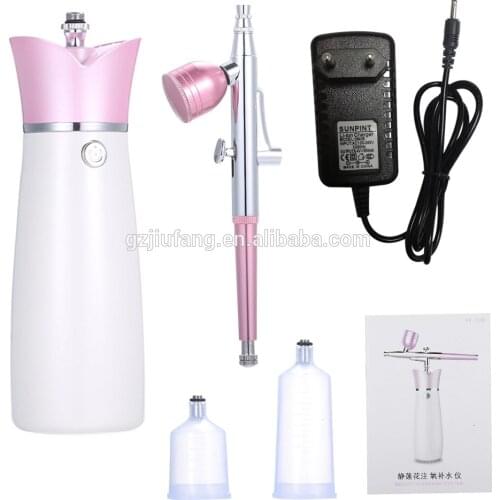 Home use oxygen jet peel sprayer water injection for skin care new product beauty device