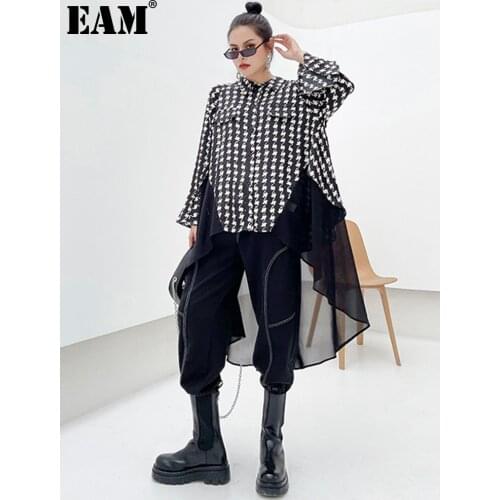 Женские шифоновые рубашки EAM China At AliExpress