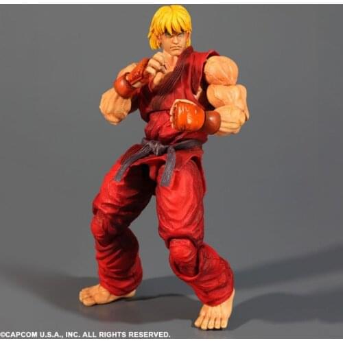 PLAY ARTS 26cm Game Character KEN Action Figure Model Toys