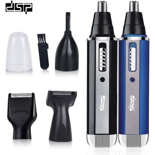 Electric Nose Hair Trimmer 4 in 1 Implement Shaver Clipper Ear Neck Eyebrow Trimmer Shaver Man Woman Clean Trimer Razor Remover