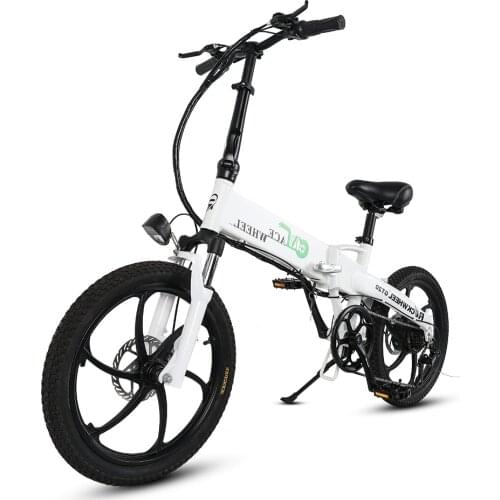 Ebike 48V 10AH Electric Bike Bicycle Folding e-bike Adult Moped Lithium Battery