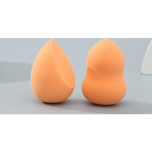 2Pc Cosmetic Puff Powder Puff Smooth Womens Makeup Foundation Sponge Beauty To Make Up Tools & Accessories Water-drop Shape