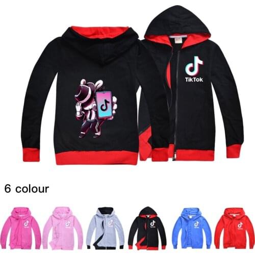 TIK TOK Summer Kids Clothes Games Cartoon Print Suit Boys Girls Casual Clothes fun Kids Childhood Costumes Baby T-shirt