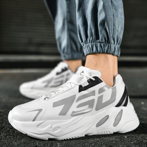 Mens Shoes 2021 New Coconut Large Size Old Shoes Thick-Soled Running Shoes Increased Casual Shoes