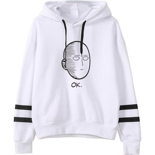 2020 ONE PUNCH MAN New Print Hooded Sweatshirt Men/women Casual Autumn Hoodies High Quality Autumn Winter parallel bars Pullover