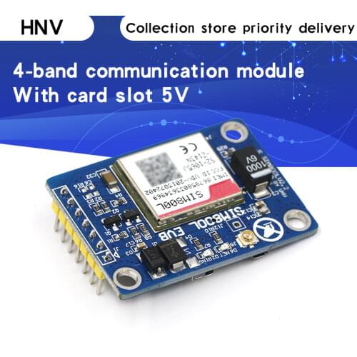 SIM800L V2.0 5V Wireless GSM GPRS MODULE Quad-Band W/ Antenna Cable Cap
