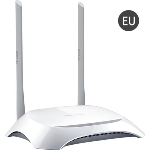 TL-WR842N 300 Wireless Router Wifi Through Wall High-speed Safety Stability Reducing Delay+Power Supply + Network Cable