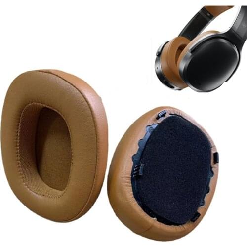 High Quality Earpads For Skullcandy Crusher ANC Noise-cancelling Headset Ear pads Cushion Cover Soft Touch Protein Leather EH