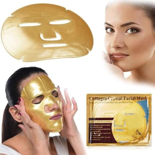 24k Gold Mask Anti Moisturizing Skin Mask Women Care Face Makeup Collagen Products E4S6