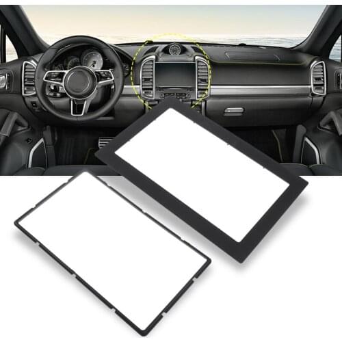 2DIN Car Stereo Frame Auto CD/DVD Radio Fascia Panel Frame ABS Universal For Toyota Nissan Honda VW KIA Ford Etc Car Accessories