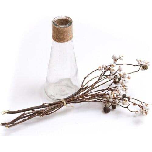 300G Mushrooms Grass Natural Small Ginkgo Nuts Plant Bridesmaid Flowers Bouquet Home Decoratio No Vase