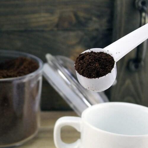 50 Pcs Coffee Scoops Tablespoon Plastic Measuring Spoons Perfect for Kitchen and Pantry Storage