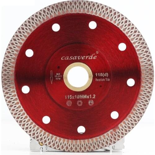 Casaverde Brand D115mm super thin diamond porcelain cutting blade for cutting ceramic or porcelain tile