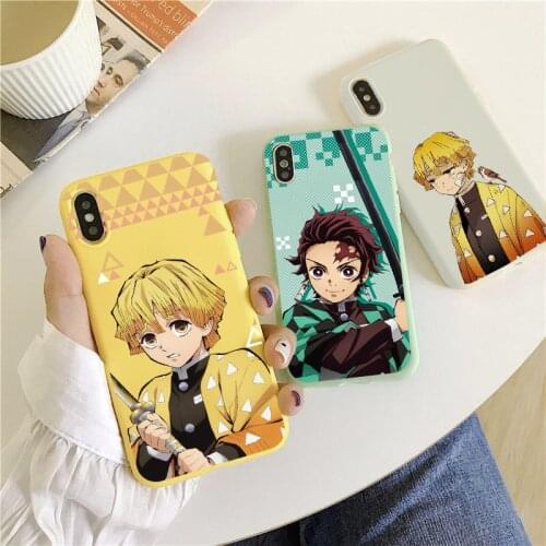 For Huawei Honor 9C 9X 10 Lite 8X 8A 9A 10i P30 P20 Pro P40 Lite E Y6 Y7 20i P Smart 2021 Anime Demon Slayer Phone Case TPU Back