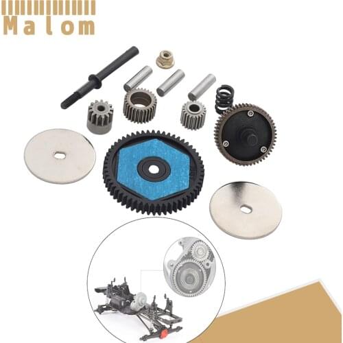 32P Gearbox Transmission Internal Gear Set Gears for 1/10 RC Crawler Car Axial SCX10 II 90047 90104 Wraith 90074 Upgrade Parts