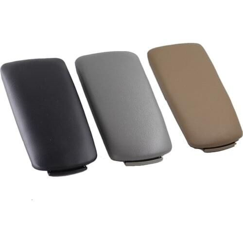 1 Pcs Leather Car Armrest Latch Cover For Audi A4 B6 B7 2002-2007 Center Console Arm Rest Storage Box Lid Cover Auto Accessories