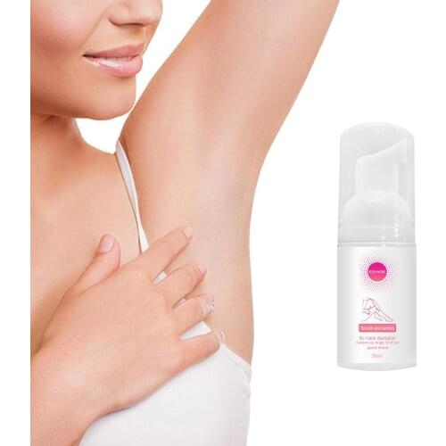 30/100ml Bubble Skin Friendly Painless Hair Removal Spray Foam Creams Mousse No