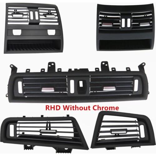 RHD Front Row Wind Left/Center/Right/Rear Air Conditioning Vent Grill Outlet Panel Plate For BMW 5 Series F10 F18