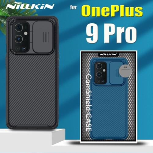 Nillkin Slide Camera Protection Case for OnePlus 9 Pro Hard PC Shockproof Lens Protect Privacy Cover on One Plus 9 Pro
