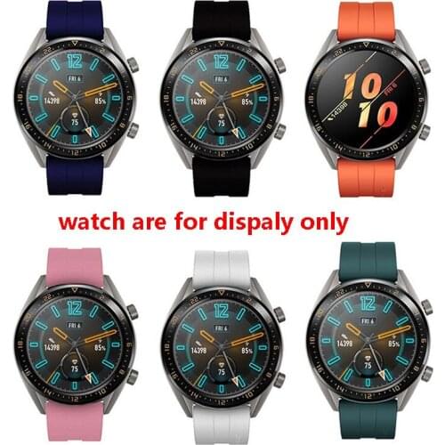 Watch band for Huawei watch 2 GT PRO Honor Magic/Dream smart watch accessories 20mm 22mm silicone Strap for Huawei Watch GT belt