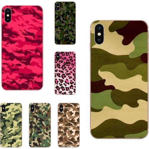 Silicone Skin Cover Fashion Army Camo Camouflage For Huawei Honor 10 10i 20 20i 8S lite Y9 Prime Y7 2019 Y5 2018 p40 lite pro