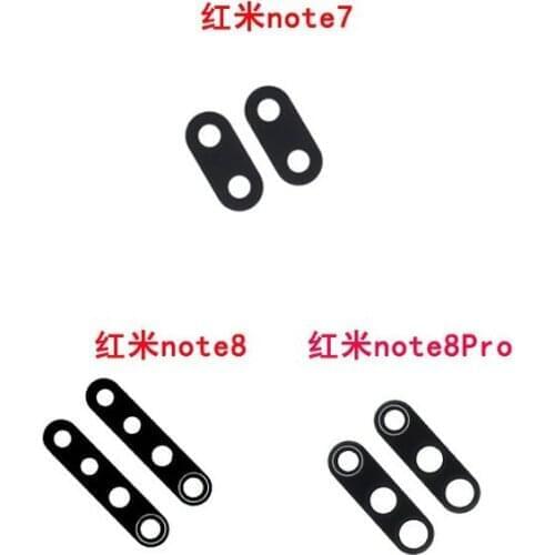 New Rear Camera Glass & Adhesive sticker for Xiaomi Redmi Note 7 / Note 8 / Note 8 pro