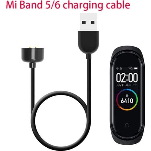 Chargers For Xiaomi Mi Band 5 6 Charger Cable Data Cradle Dock Charging Cable USB Charger Line For Xiaomi MiBand 5 6 Smart Acc