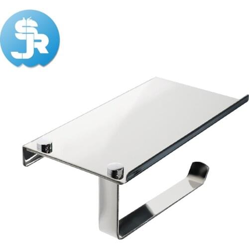 Free shipping high quality bright color pretty holder bathroom durable toilet holder stainless steel toilet paper holder shelf