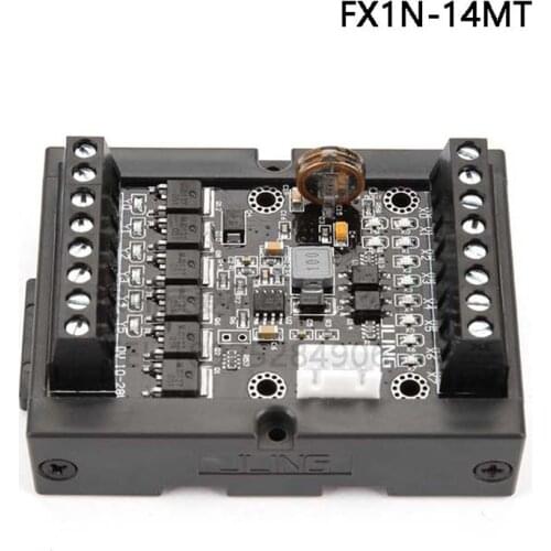 FX1N-14MT PLC industrial control board 10-28VDC relay module simple plc programmable controller with shell