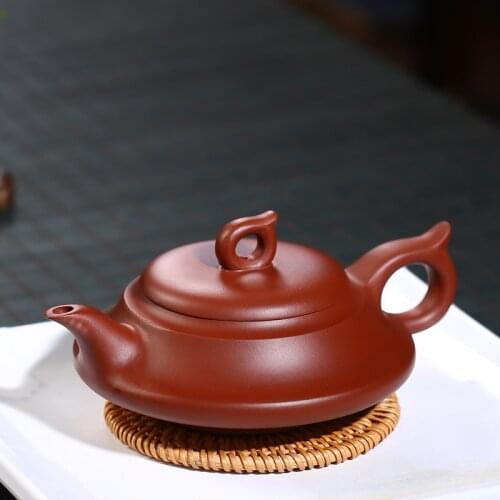 Yixing Teapot Purple Clay Luncky Kung Fu Kettle Send Gift Box Suit Puer Black Tea Oolong Creative Teaware