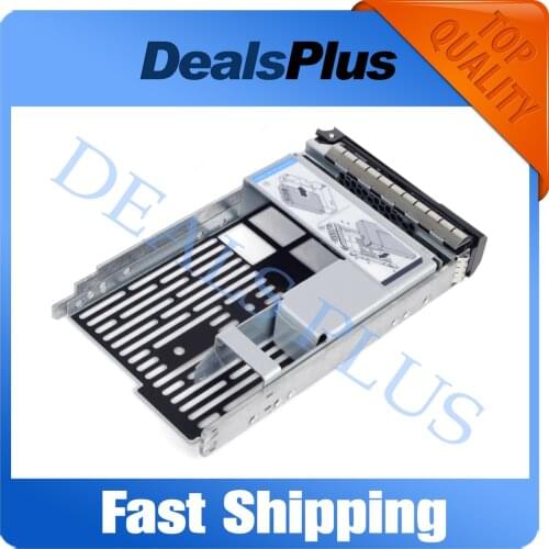 3.5" SAS/SATA Hard Drive Tray Caddy With 2.5" Adapter for Dell Poweredge R320 R420 R720 T320 T420 T620 Servers F238F