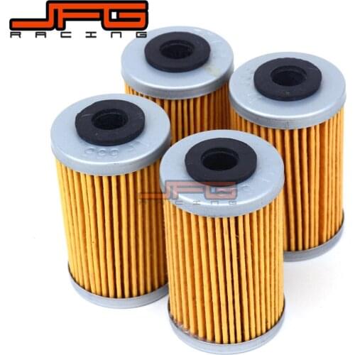 4 Pcs Oil Filter Cleaner For Beta 250RR 400RR 450RR 525RR Enduro Polaris ATV Quad 450 525 Outlaw MXR IRS Motorcycle