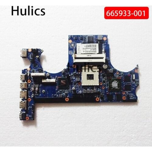 Hulics Original 665933-001 laptop Motherboard For HP ENVY ENVY17 17-3000 17 mainboard