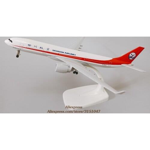 NEW 18cm Alloy Metal Air China SiChuan Airlines Airbus A319 Airways Airplane Model Plane Model Diecast Aircraft Gifts