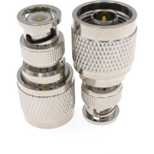 RF coaxial connector N male to BNC male connector Q9 adapter 1PCS
